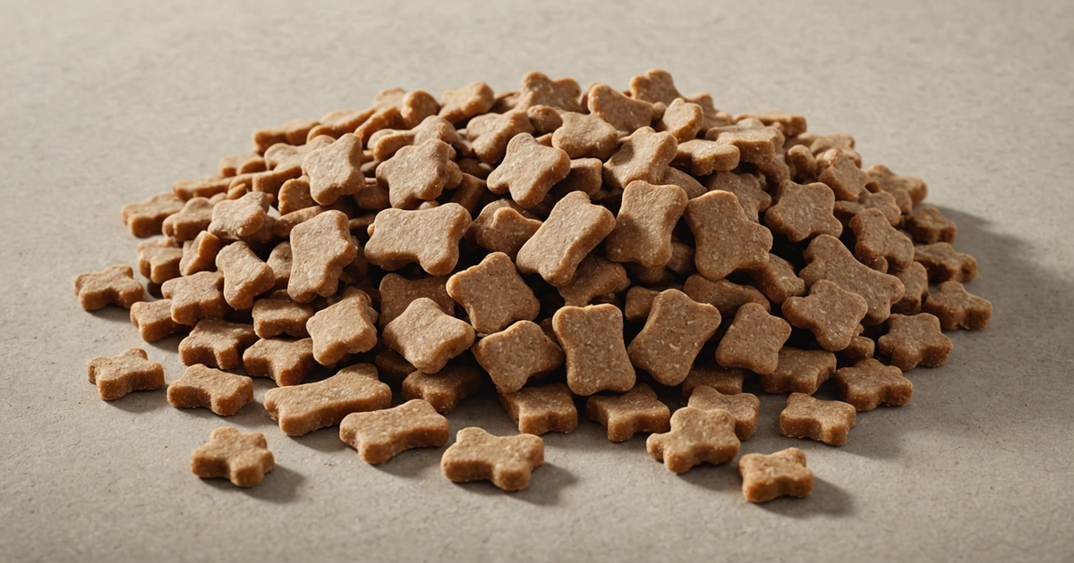 A variety of freeze dried liver dog treats in different shapes and sizes