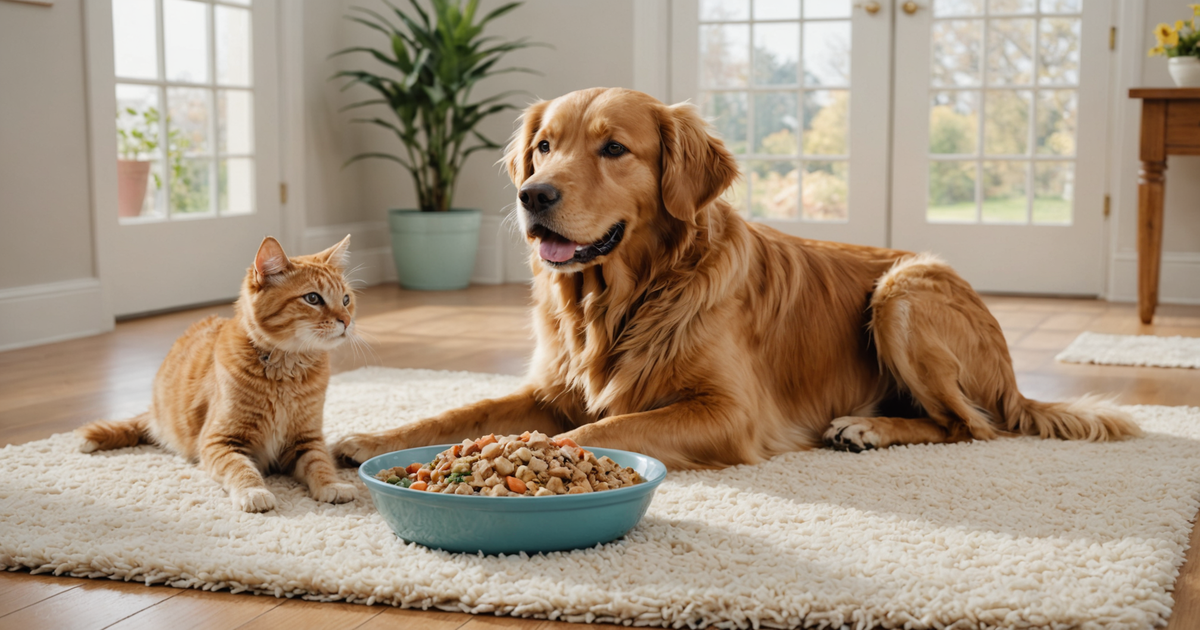 Happy pets enjoying their Freeze Max meals