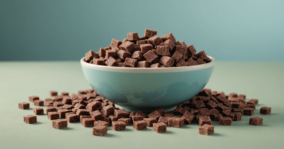 A variety of freeze dried liver treats displayed in a bowl