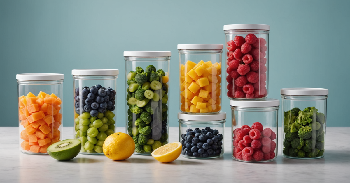 A detailed diagram illustrating the freeze-drying process, highlighting the stages from fresh to freeze-dried.