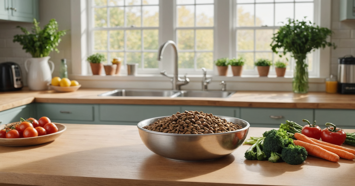 Infographic on how to choose freeze dried dog food