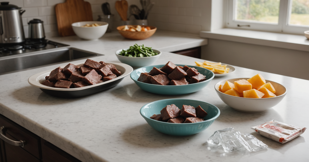 A step-by-step guide on freezing cooked beef liver