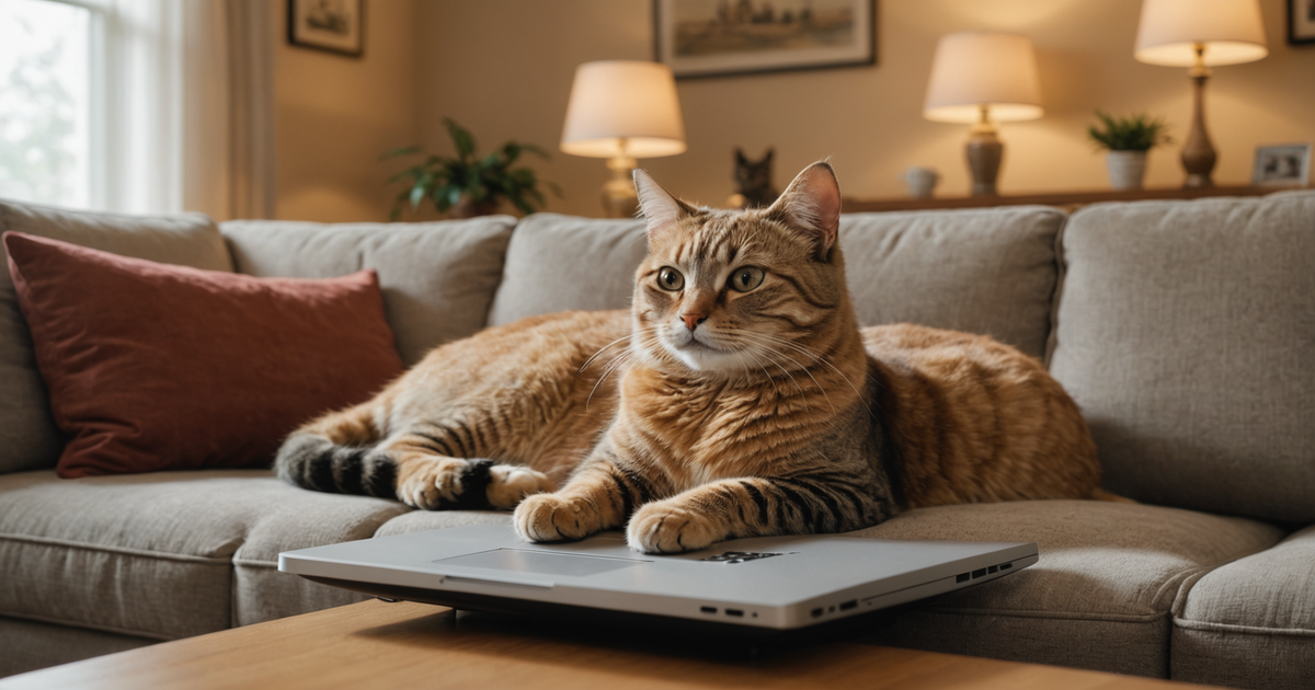 A digital representation of a 'pause' button with a cat icon, illustrating the tech-related usage of 'freeze the cat.'
