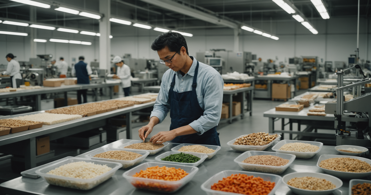 The Instinct manufacturing process, highlighting quality control and ingredient sourcing.