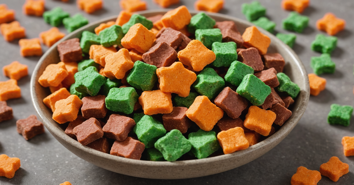A close-up of Canature NutriBites Freeze-Dried treats