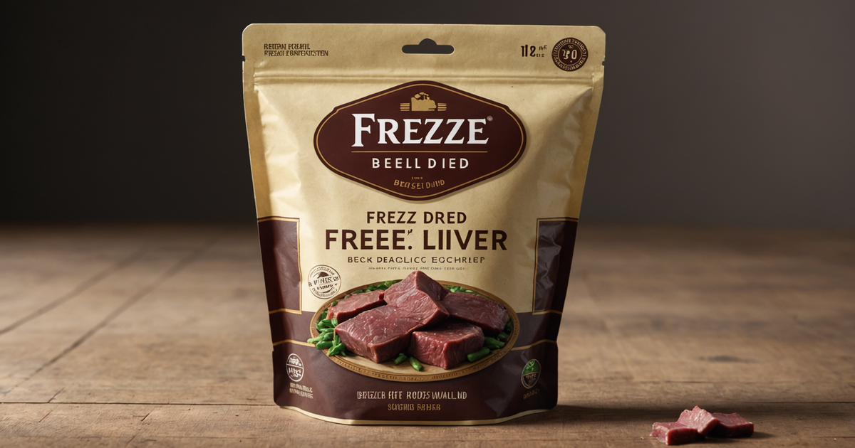 Costco Freeze-Dried Beef Liver Packaging