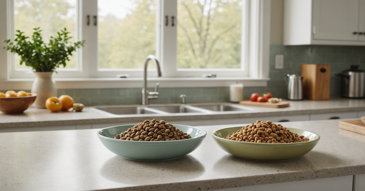Comparison of Pet Food Types
