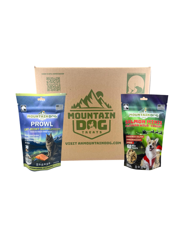 Mountain Dog Prowl & Salmon Minis - 60 pk, Case of 24