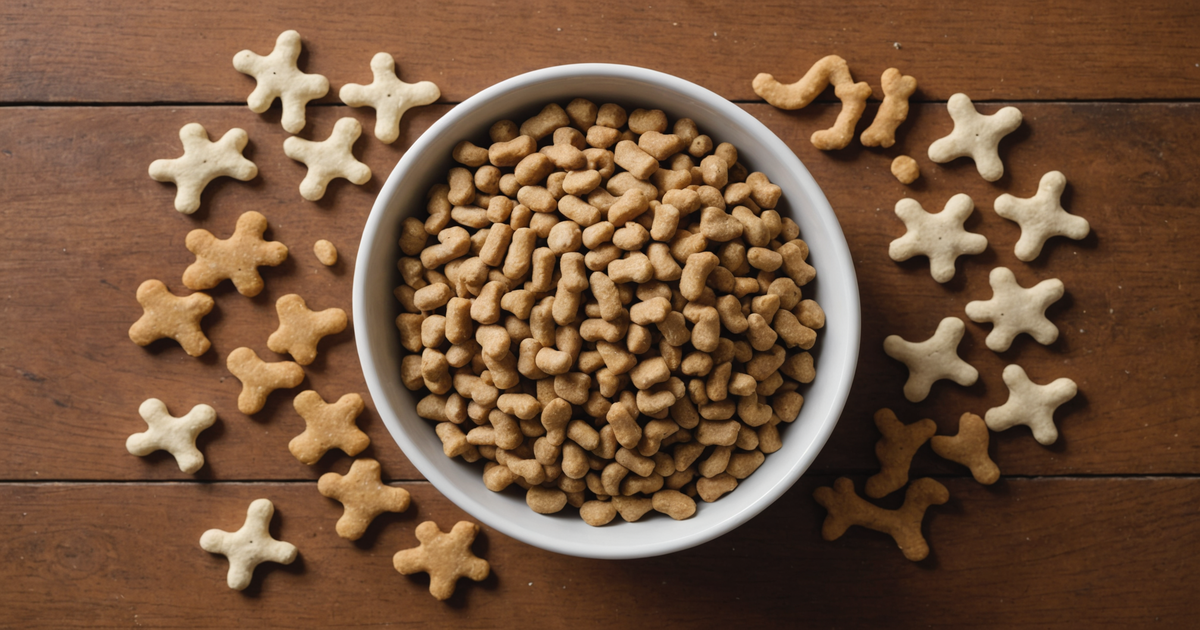 An image comparing freeze-dried minnows with various other dog treats, highlighting their differences
