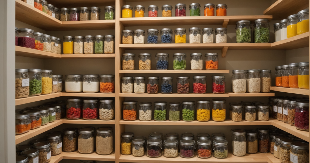 Image of proper storage methods for freeze-dried products